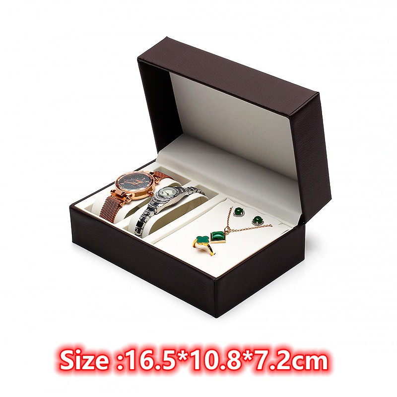 Jewelry Box That Holds Watches - موضة مزدوجة وسادة صندوق ساعة صندوق