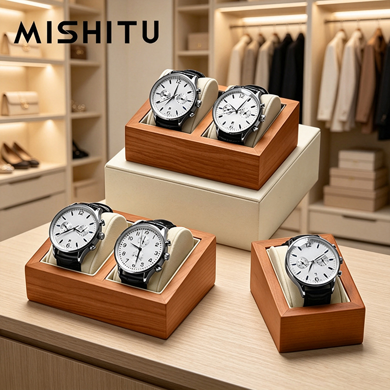 Jewelry Watches For Men - صندوق تخزين ساعات من الخشب الصلب
