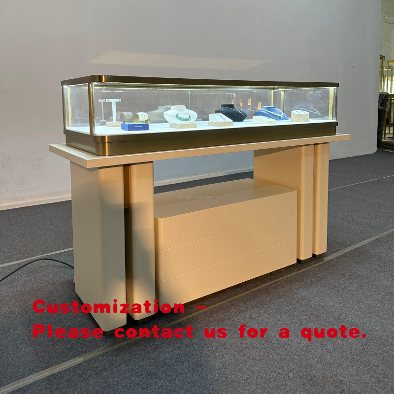 Jewelry Stores With Watches - طاولة عرض ساعات ومجوهرات من الفولاذ