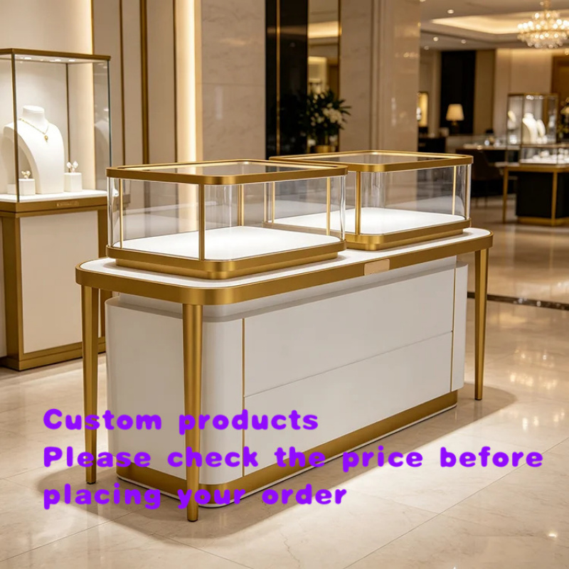 Jewelry Stores With Watches - تصميم خزانة عرض مجوهرات وساعات فاخرة