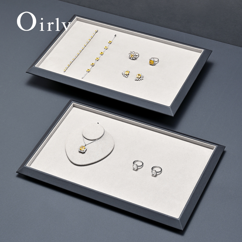 Jewelry Stores With Watches - صينية مجوهرات جلدية فاخرة من Oirlv،