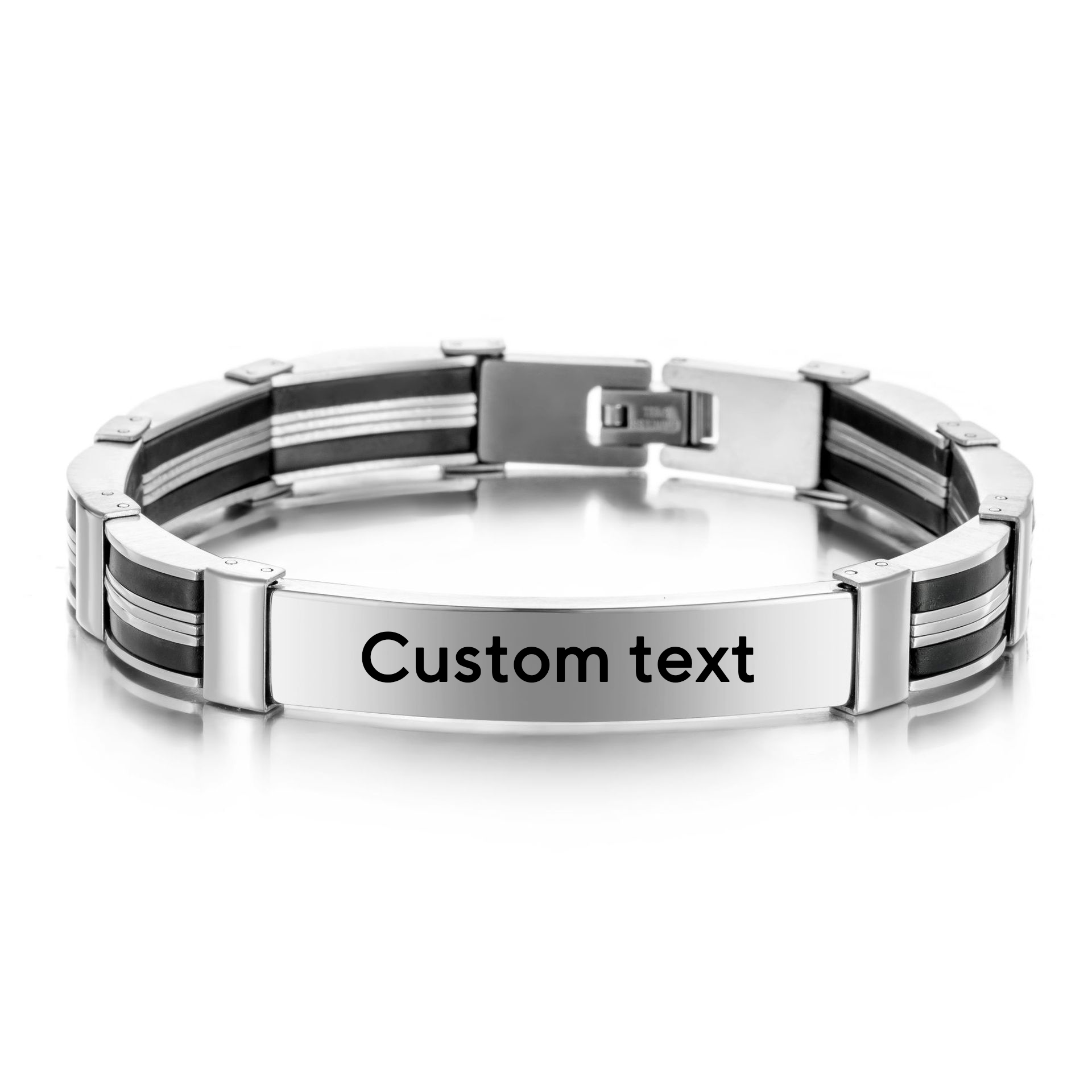 Jewelry Watches For Men - سوار رجالي من الفولاذ المقاوم للصدأ