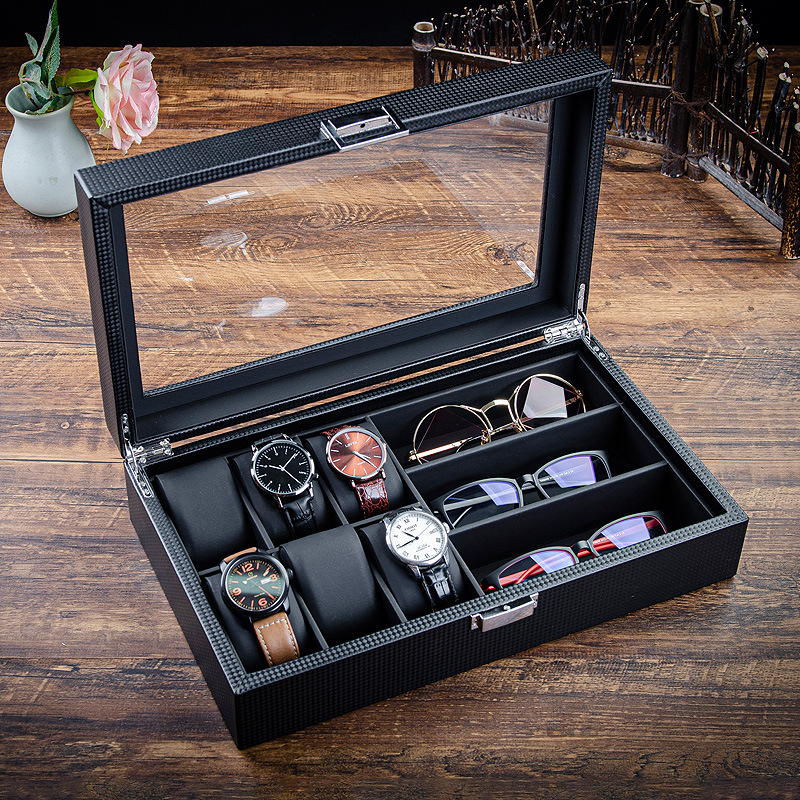 Best Jewelry Watches For Men - صندوق الساعة، خزانة عرض النظارات، حقيبة
