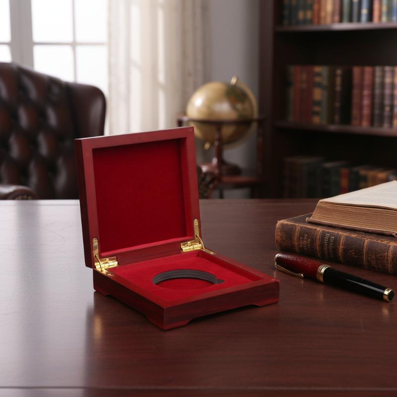 Collectors Coins Jewelry & Watches Of Smithtown Photos - صندوق عرض وتنظيم العملات الخشبي مقاس