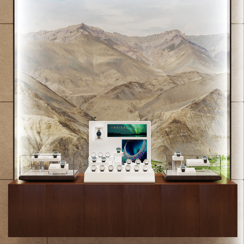 حامل عرض ساعات يد من الجلد الأ - مراجعة Jewelry Stores With Watches وسعره