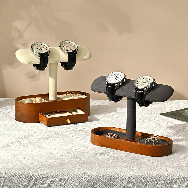 Oirlv خشب متين ساعة منظم الرف  - مراجعة Jewelry Box That Holds Watches وسعره
