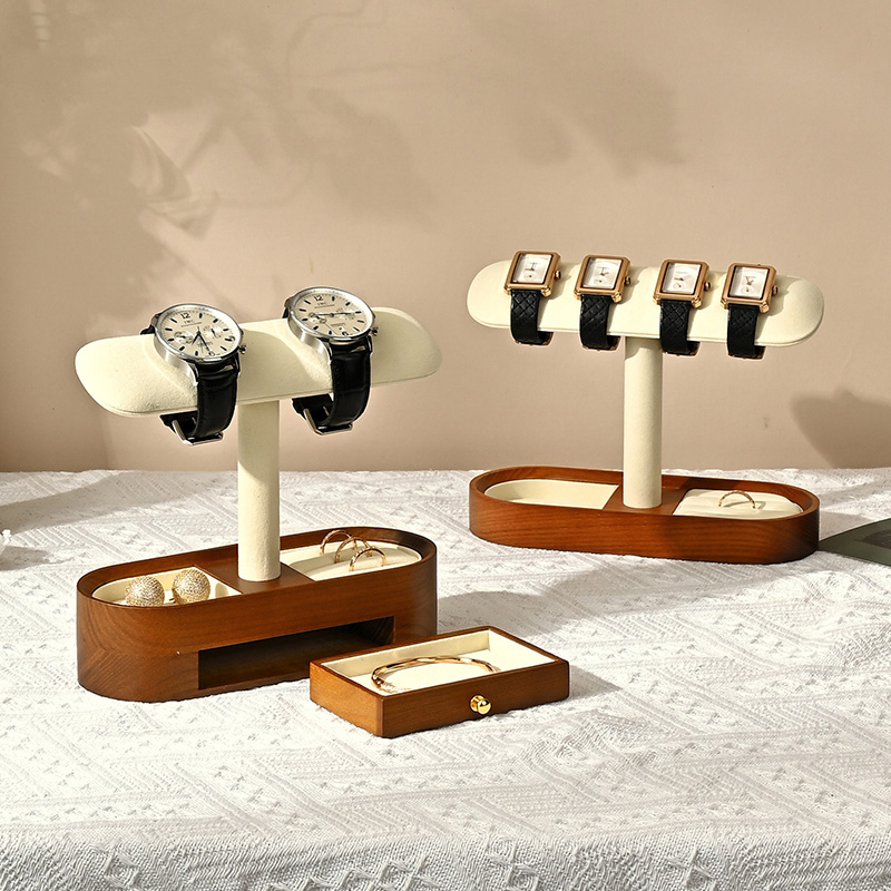 Oirlv خشب متين ساعة منظم الرف  - مراجعة Jewelry Box That Holds Watches وسعره