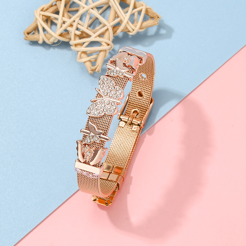 أساور شبكية من الفولاذ المقاوم - مراجعة Best Jewelry Watches For Men وسعره