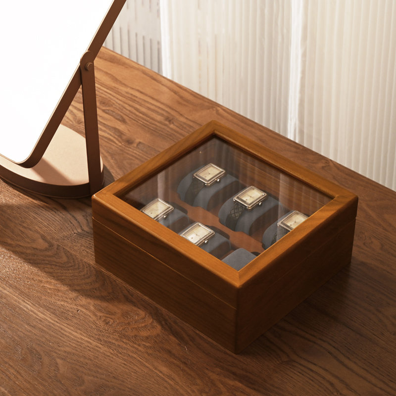 Oirlv صندوق تخزين ساعات خشبي ح - مراجعة Jewelry Box That Holds Watches وسعره