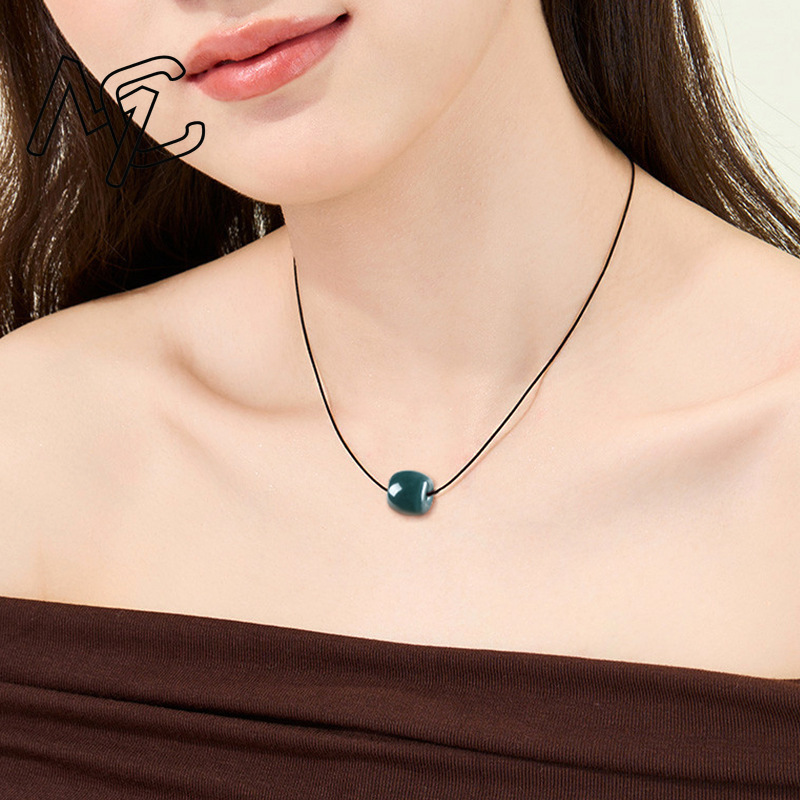 قلادة خرز من الزمرد الطبيعي ال - مراجعة Jewelry & Watches Review وسعره
